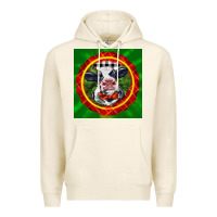 Tofu christmas baby holstein face Premium Hoodie - LillyAllenDesigns