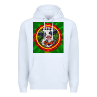 White christmas baby holstein face Premium Hoodie - LillyAllenDesigns