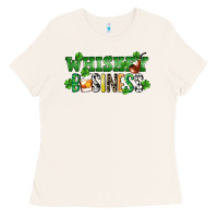 Bone Whiskey business St. Patrick's Day Ladies Tee - CowGirlArtShop
