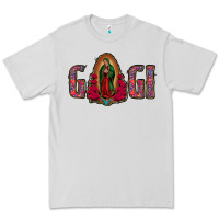 Dove Grey Gigi Lady Of Guadalupe Premium Tee - Jasminsmagicworld
