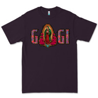 Plum Gigi Lady Of Guadalupe Premium Tee - Jasminsmagicworld