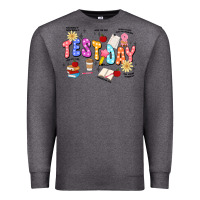 Charcoal Heather test day Premium Sweatshirt - JahusDesignShop