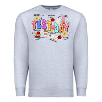 Heather Grey test day Premium Sweatshirt - JahusDesignShop