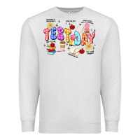 Oatmeal Heather test day Premium Sweatshirt - JahusDesignShop