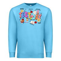 Ocean Blue test day Premium Sweatshirt - JahusDesignShop