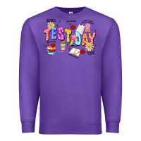 Purple test day Premium Sweatshirt - JahusDesignShop