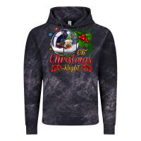 Cloud Black oh christmas night snow globe Vintage Hoodie - BundleAndBundleShop