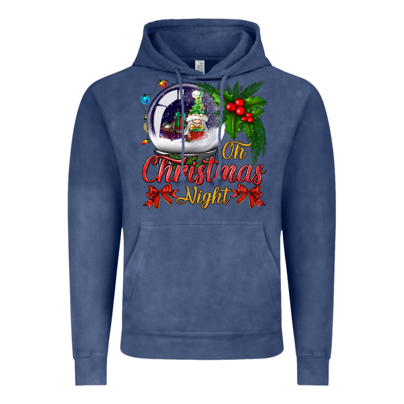 Oh Christmas Night Snow Globe Vintage Hoodie by BundleAndBundleShop | Teevron