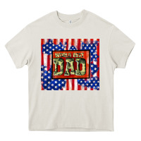 Cream world best dad Heavy Core Tee - TumblerDesignByShophia