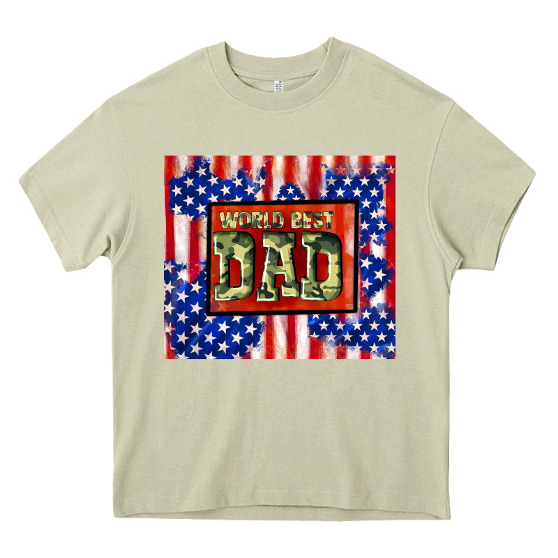 World Best Dad Heavy Core Tee by TumblerDesignByShophia | Teevron