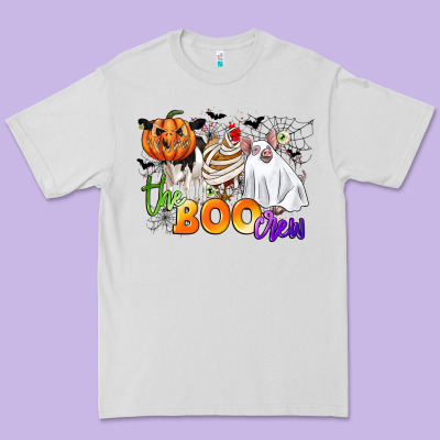 The Boo Crew Premium Tee Designed By Cowgirlartshop