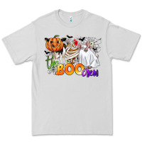 Dove Grey the boo crew Premium Tee - CowGirlArtShop