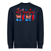 Navy all american mimi Heavyweight Sweatshirt - AdoDesignShop