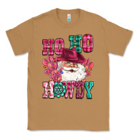 Toasted Coconut ho ho howdy santa pink christmas Classic Tee - CowGirlArtShop