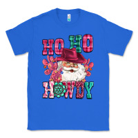 True Royal ho ho howdy santa pink christmas Classic Tee - CowGirlArtShop