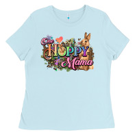 One Hoppy Mama Easter Day Ladies Tee | Teevron