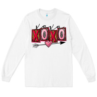 White Xoxo Love Long Sleeve Tee - FaDigitalArtStudio