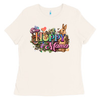 Bone One hoppy mama easter day Ladies Tee - HowdyJamesFarm