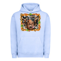 Pigment Grape Ice highland cow Urban Hoodie - JahusDesignShop
