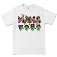 White personalized this mama loves her monsters Premium Tee - CowGirlArtShop