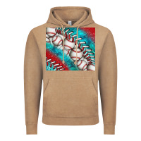 Vintage Coffee baseball and gemstone tumbler Vintage Hoodie - BundleAndBundleShop