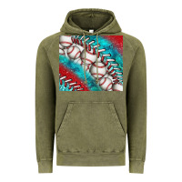 Vintage Olive baseball and gemstone tumbler Vintage Hoodie - BundleAndBundleShop