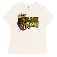 Bone Black king Ladies Tee - HowdyJamesFarm