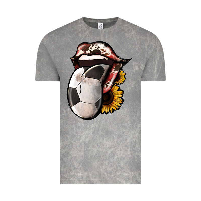 Soccer Tongue Vintage Tee by Jasminsmagicworld | Teevron