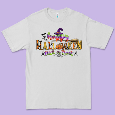 Happy Halloween Trick Or Treat Premium Tee Designed By Cowgirlartshop