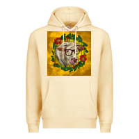 Pina Colada christmas charolais cow face Premium Hoodie - LillyAllenDesigns