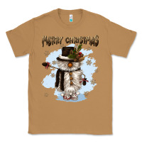 Toasted Coconut merry christmas snowman Classic Tee - CowGirlArtShop