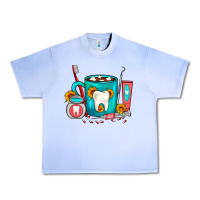 Grape Ice Dentist Coffee Urban Heavy Tee - FaDigitalArtStudio