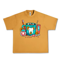 Peanut Butter Dentist Coffee Urban Heavy Tee - FaDigitalArtStudio