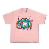 Salmon Dentist Coffee Urban Heavy Tee - FaDigitalArtStudio