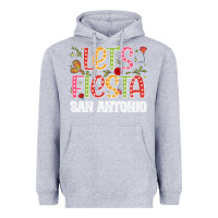 Heather Grey lets fiesta san antonio Heavyweight Hoodie - JahusDesignShop