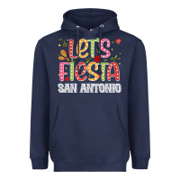 Navy lets fiesta san antonio Heavyweight Hoodie - JahusDesignShop
