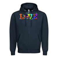 Navy pride love butterflies Zipper Hoodie - AdoDesignShop