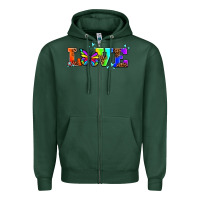 Sports Green pride love butterflies Zipper Hoodie - AdoDesignShop