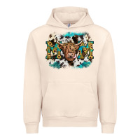 Sandshell highland cow mom Urban Hoodie - JahusDesignShop