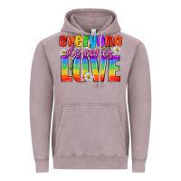Vintage Zinc Everyone Deserves Love Pride Lgbtq Vintage Hoodie - BundleAndBundleShop