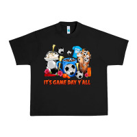 Black It's Game Day Y'all Soccer Coffee Cups Urban Heavy Tee - FaDigitalArtStudio