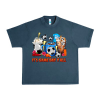 Midnight Navy It's Game Day Y'all Soccer Coffee Cups Urban Heavy Tee - FaDigitalArtStudio
