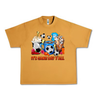 Peanut Butter It's Game Day Y'all Soccer Coffee Cups Urban Heavy Tee - FaDigitalArtStudio