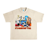 Sandshell It's Game Day Y'all Soccer Coffee Cups Urban Heavy Tee - FaDigitalArtStudio