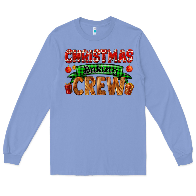 Christmas Baking Crew With Gifts Long Sleeve Tee by FaDigitalArtStudio | Teevron
