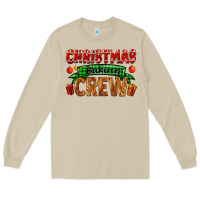 Mushroom christmas baking crew with gifts Long Sleeve Tee - FaDigitalArtStudio