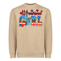 Mushroom all american girl Heavyweight Sweatshirt - AdoDesignShop