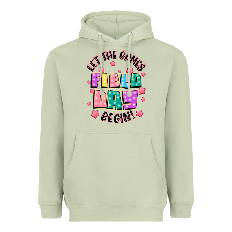 Field Day Let The Games Begin Heavyweight Hoodie by JahusDesignShop | Teevron