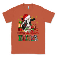 Copper merry christmas heifer cow Classic Tee - CowGirlArtShop
