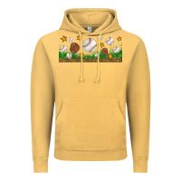 Vintage Mustard Baseball Glove With Leopard Libbey Glass Vintage Hoodie - BundleAndBundleShop